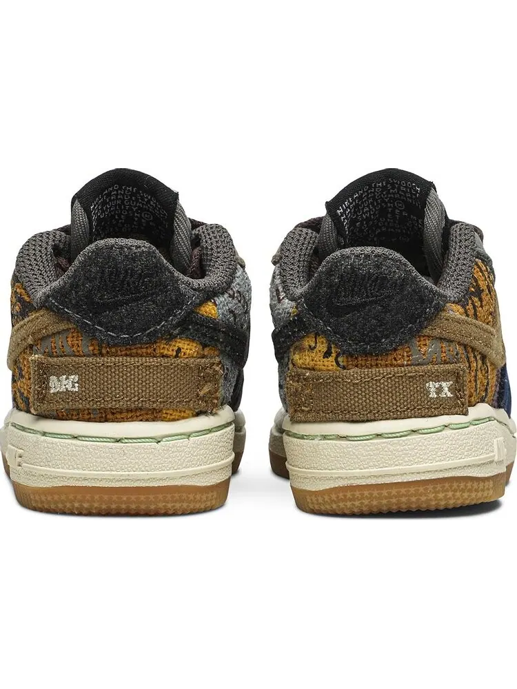 Кроссовки Nike Travis Scott x Air Force 1 Low TD 'Cactus Jack' — изображение 6 из 8, мульти