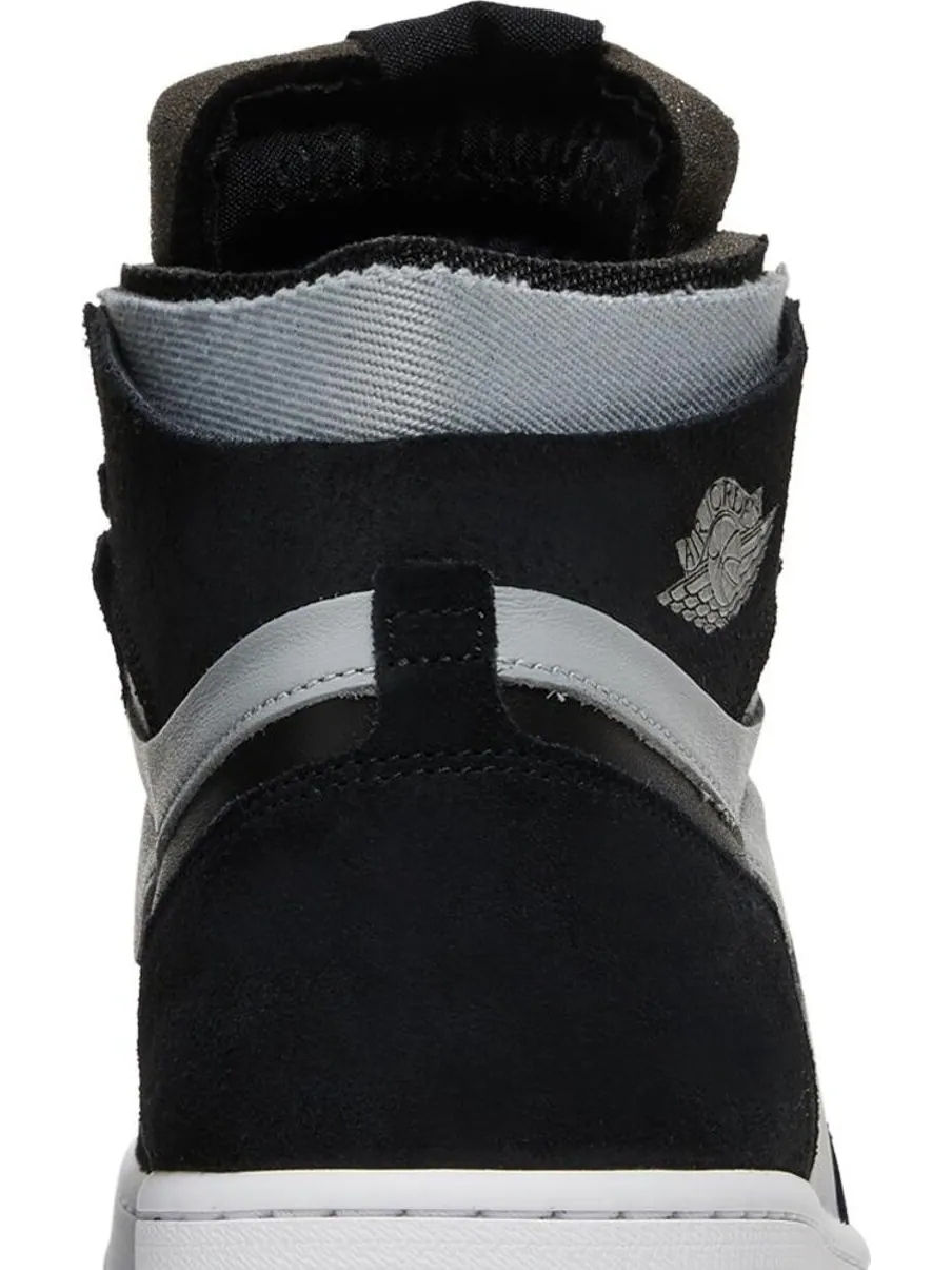 Кроссовки Air Jordan 1 Zoom CMFT Black Light Smoke Grey — изображение 7 из 8, серый