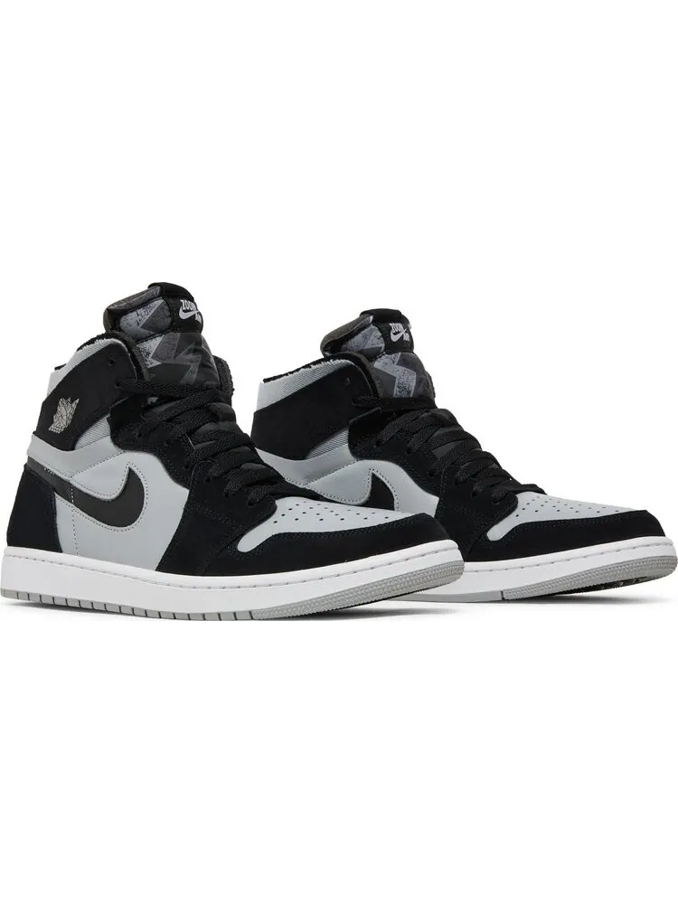 Кроссовки Air Jordan 1 Zoom CMFT Black Light Smoke Grey — изображение 8 из 8, серый