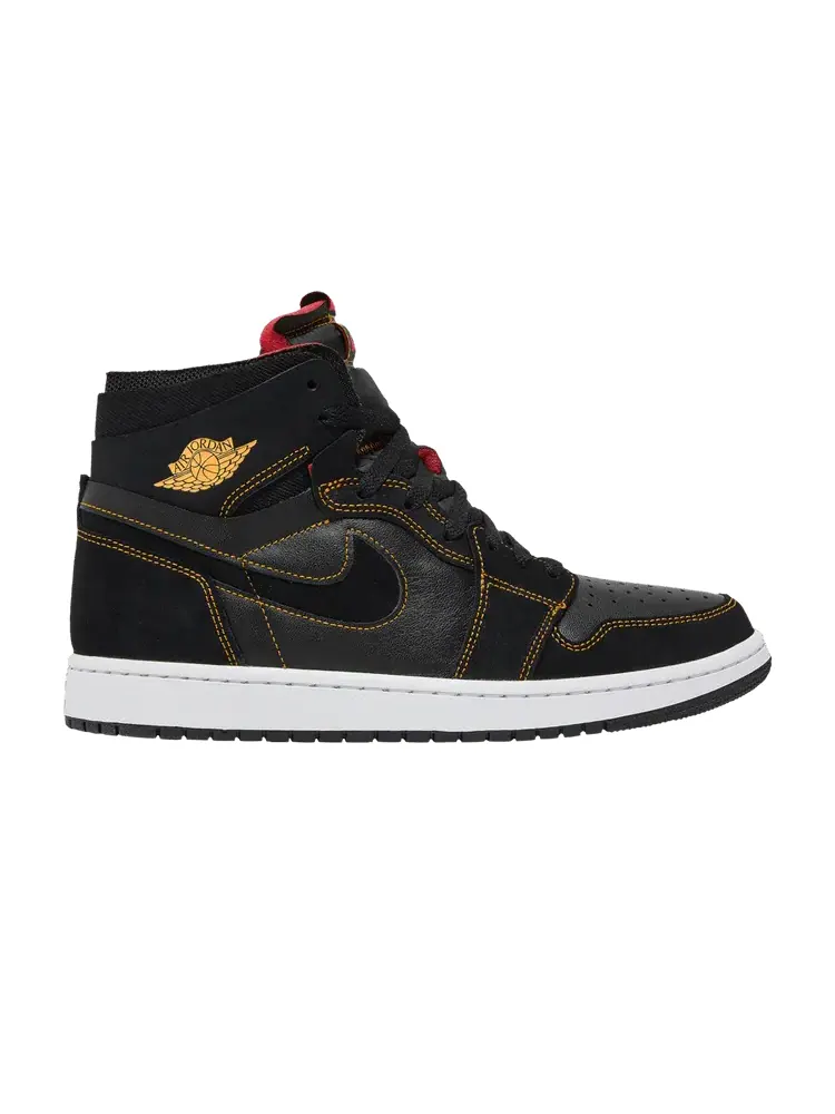 Кроссовки Air Jordan Air Jordan 1 High Zoom Comfort 'Citrus' — изображение 1 из 9, черный//красный/белый