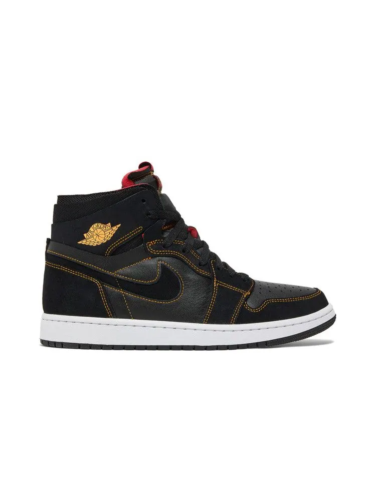 Кроссовки Air Jordan Air Jordan 1 High Zoom Comfort 'Citrus' — изображение 2 из 9, черный//красный/белый