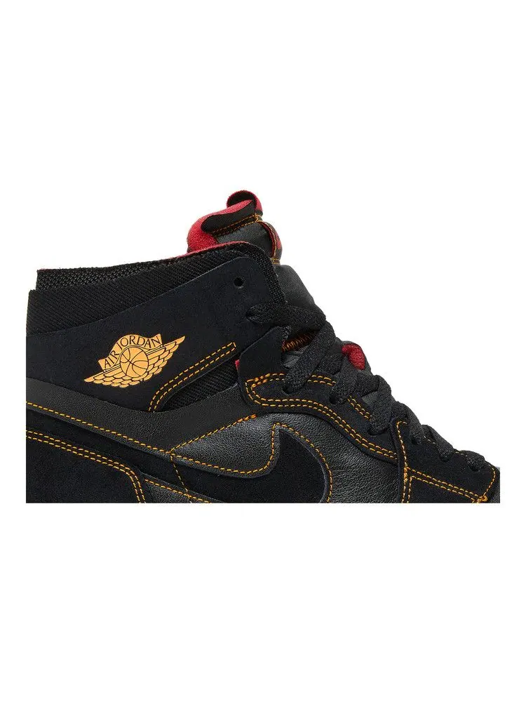 Кроссовки Air Jordan Air Jordan 1 High Zoom Comfort 'Citrus' — изображение 3 из 9, черный//красный/белый