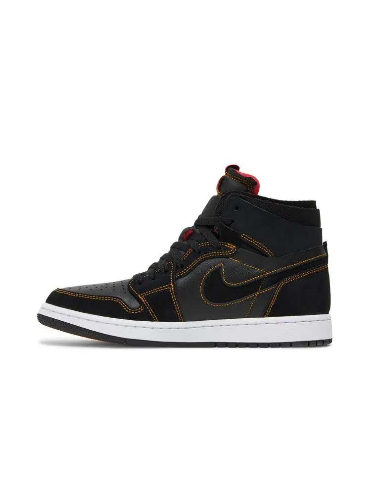 Кроссовки Air Jordan Air Jordan 1 High Zoom Comfort 'Citrus' — изображение 4 из 9, черный//красный/белый