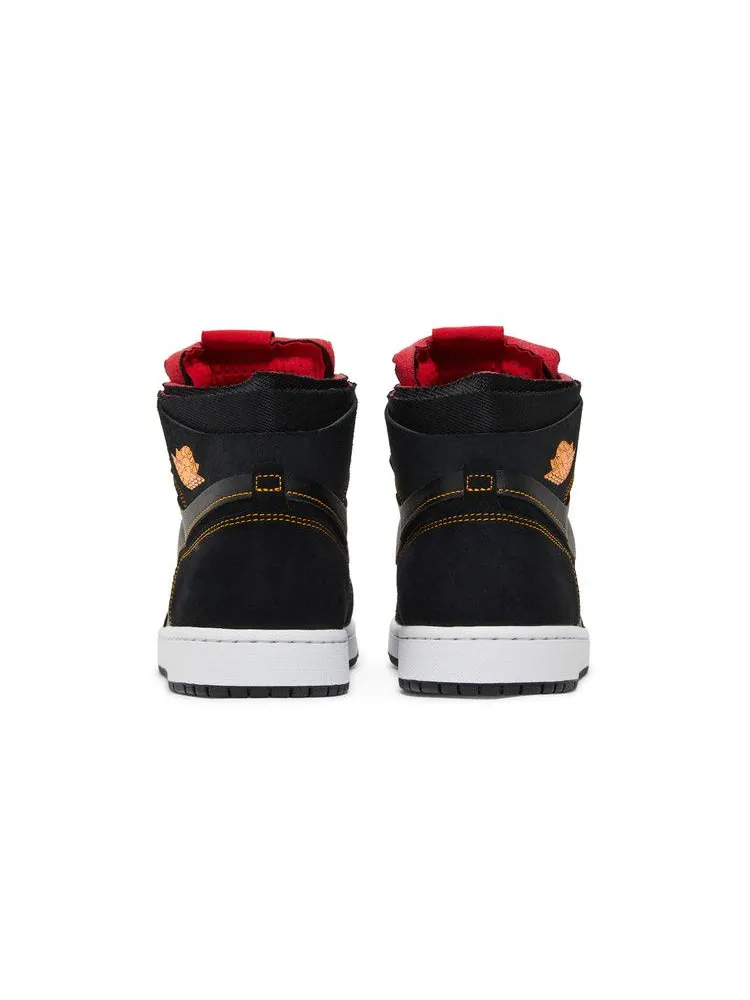 Кроссовки Air Jordan Air Jordan 1 High Zoom Comfort 'Citrus' — изображение 7 из 9, черный//красный/белый