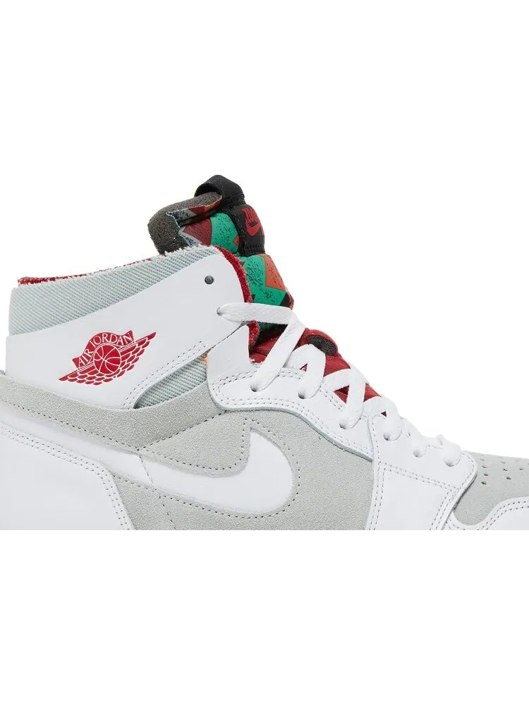 Кроссовки Air Jordan 1 High Zoom Comfort Hare — изображение 2 из 8, белый