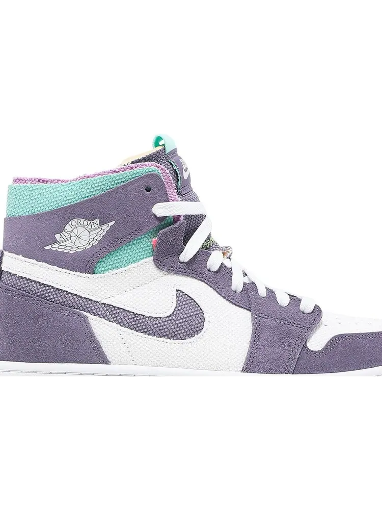 Кроссовки Air Jordan 1 High Zoom Comfort Tropical Twist — изображение 2 из 8, белый
