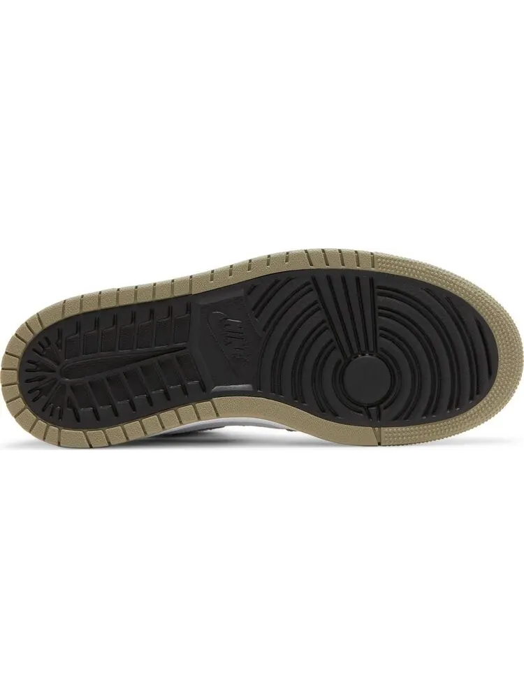 Кроссовки Air Jordan 1 Zoom Comfort Neutral Olive Cherrywood — изображение 4 из 8, зеленый