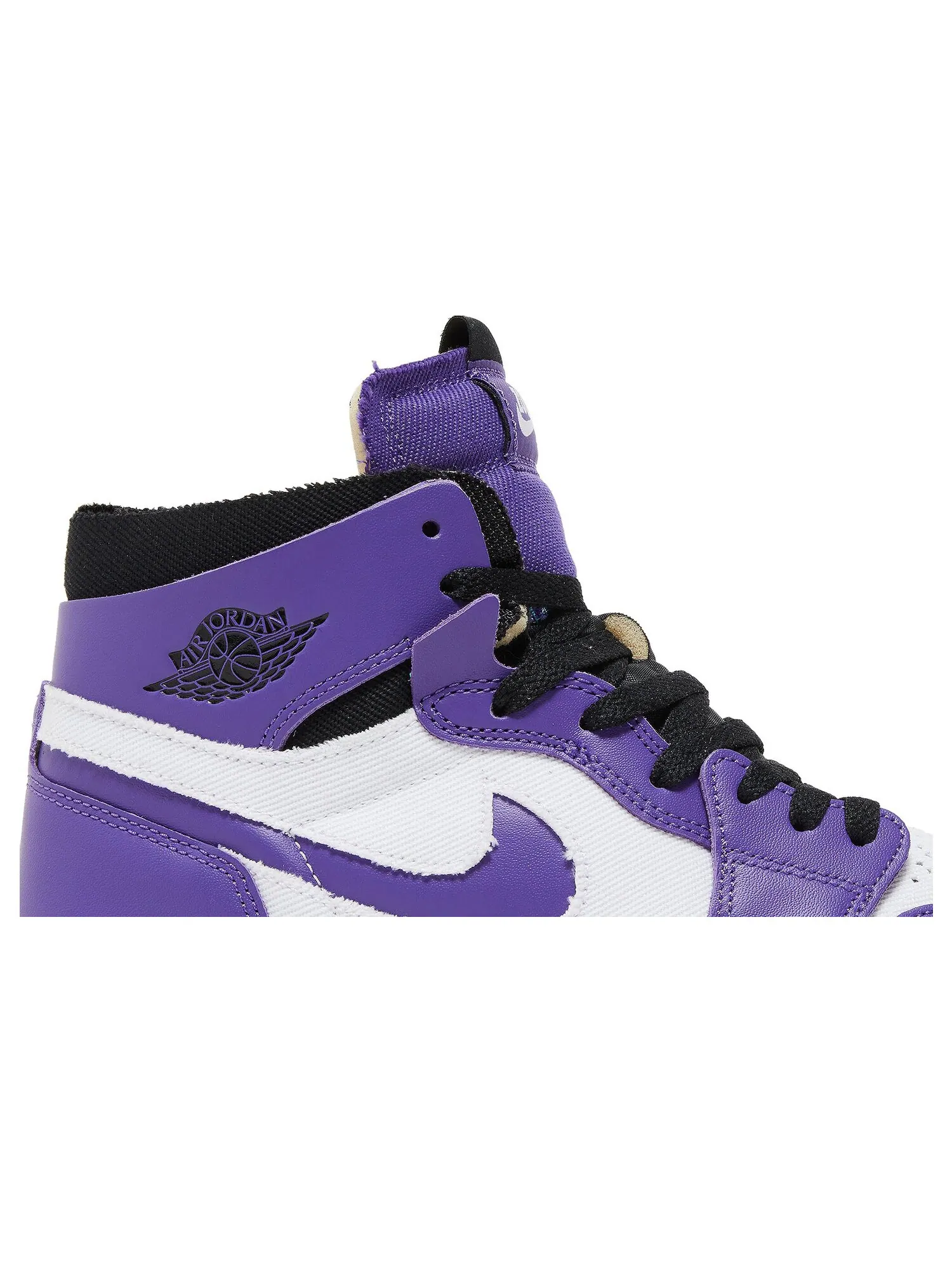 Кроссовки Nike Air Jordan 1 High Zoom Comfort 'Crater Purple' — изображение 2 из 8, белый