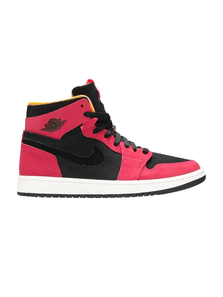 Кроссовки Air Jordan Air Jordan 1 High Zoom Comfort 'Fireberry' — изображение 1 из 9, розовый/белый/черный