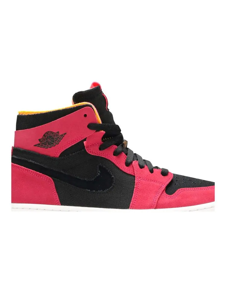 Кроссовки Air Jordan Air Jordan 1 High Zoom Comfort 'Fireberry' — изображение 3 из 9, розовый/белый/черный