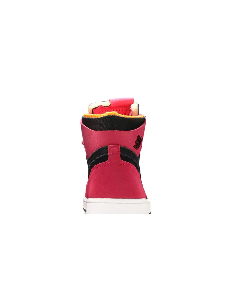 Кроссовки Air Jordan Air Jordan 1 High Zoom Comfort 'Fireberry' — изображение 8 из 9, розовый/белый/черный