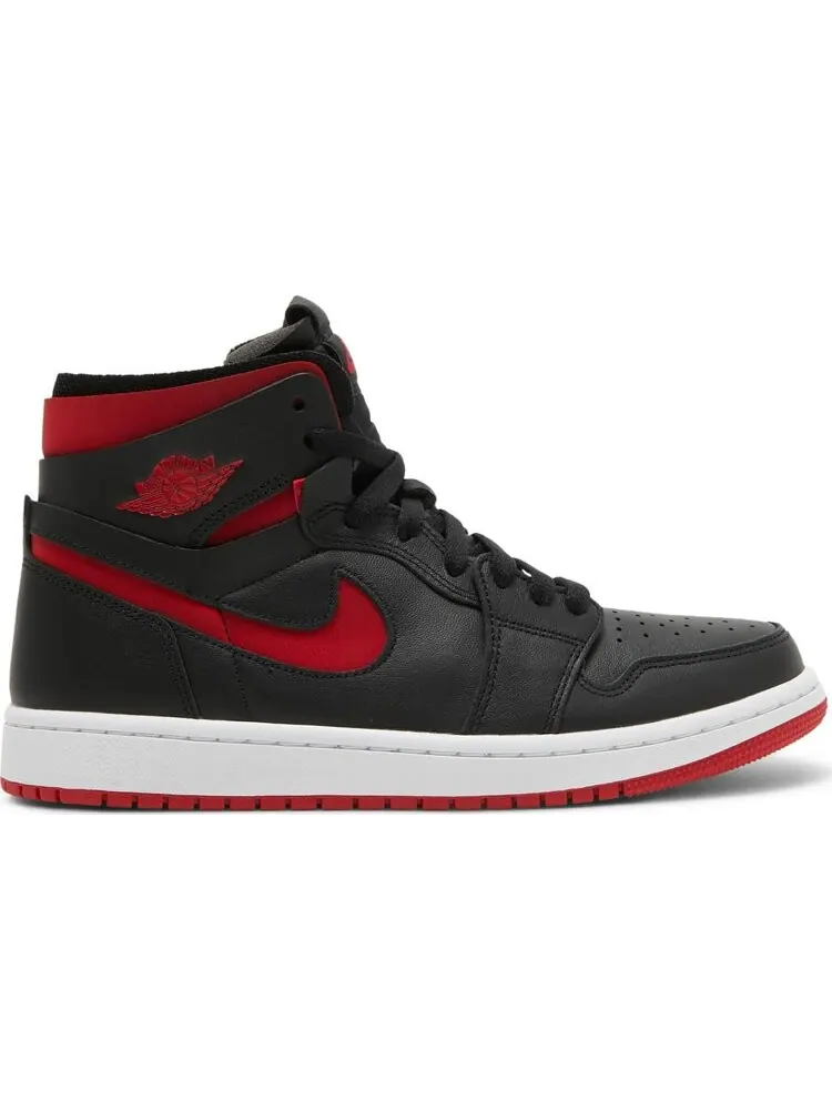 Кроссовки Wmns Air Jordan 1 High Zoom Comfort Black University Red — изображение 1 из 8, черный