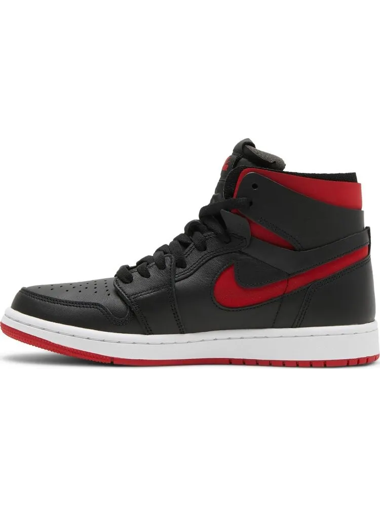 Кроссовки Wmns Air Jordan 1 High Zoom Comfort Black University Red — изображение 3 из 8, черный