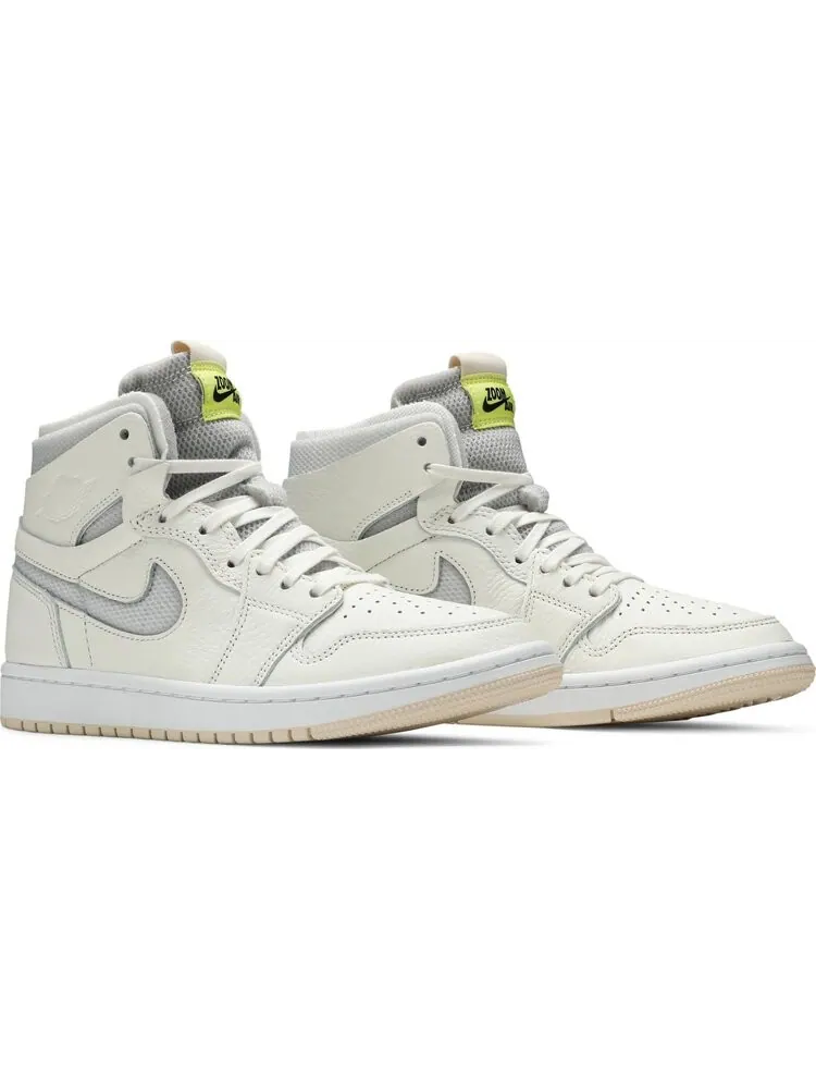 Кроссовки Wmns Air Jordan 1 High Zoom Pearl White — изображение 8 из 8, белый