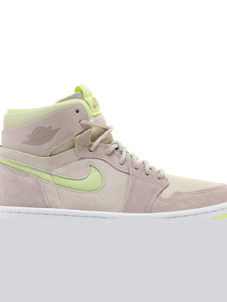 Кроссовки Wmns Air Jordan 1 High Zoom Comfort Lemon Twist — изображение 2 из 8, розовый