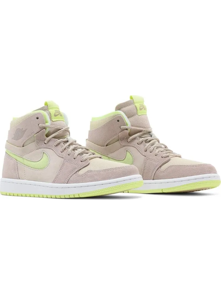 Кроссовки Wmns Air Jordan 1 High Zoom Comfort Lemon Twist — изображение 8 из 8, розовый