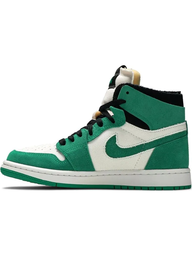 Кроссовки Wmns Air Jordan 1 High Zoom Comfort Stadium Green — изображение 3 из 8, белый