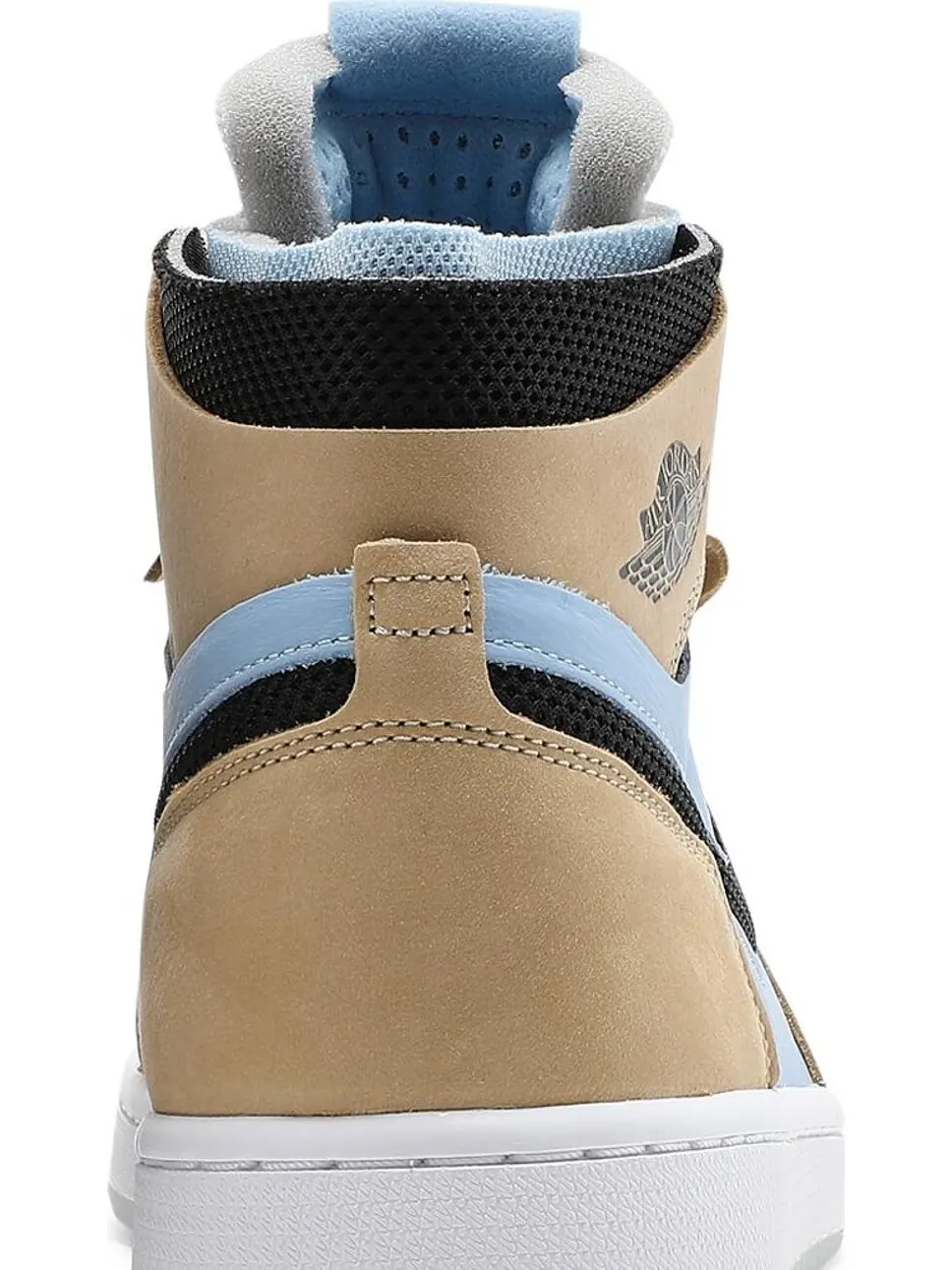 Кроссовки Wmns Air Jordan 1 High Zoom Comfort High Psychic Blue Sesame — изображение 7 из 8, синий