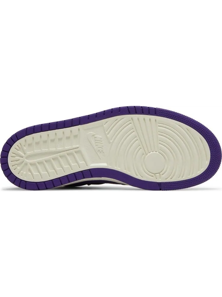 Кроссовки Wmns Air Jordan 1 Zoom Comfort Court Purple Patent — изображение 4 из 8, фиолетовый
