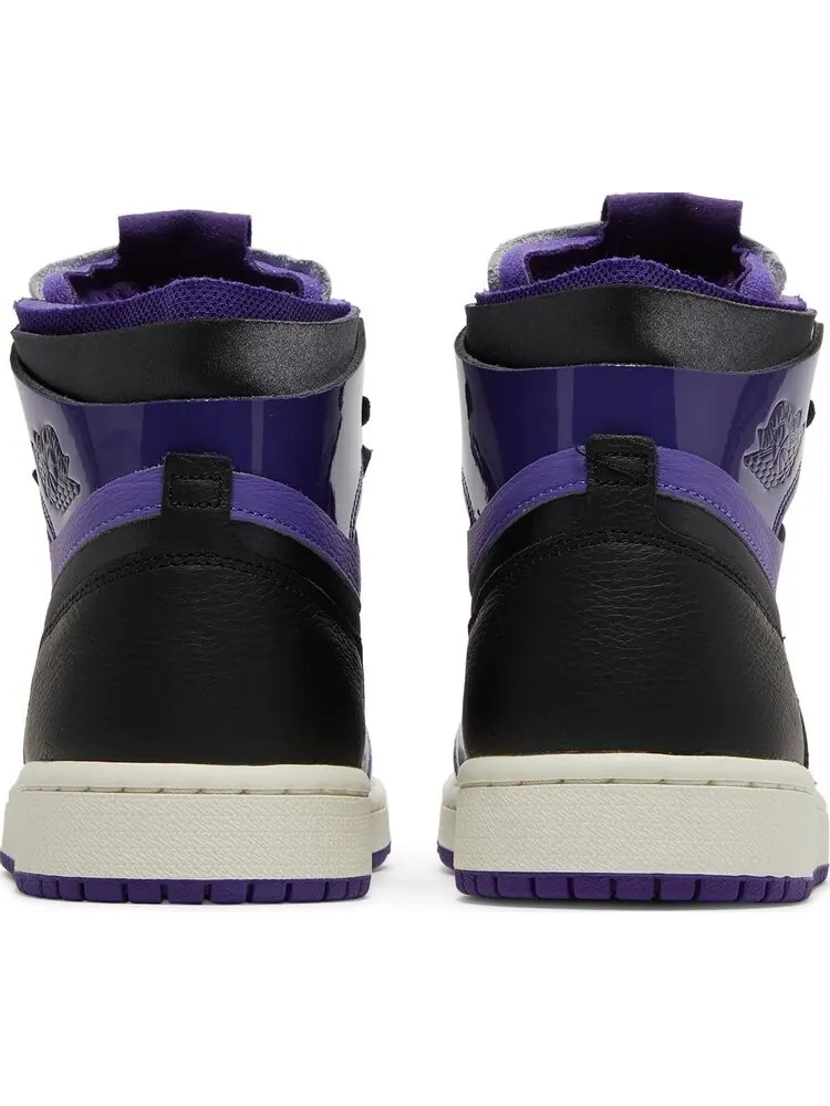 Кроссовки Wmns Air Jordan 1 Zoom Comfort Court Purple Patent — изображение 6 из 8, фиолетовый