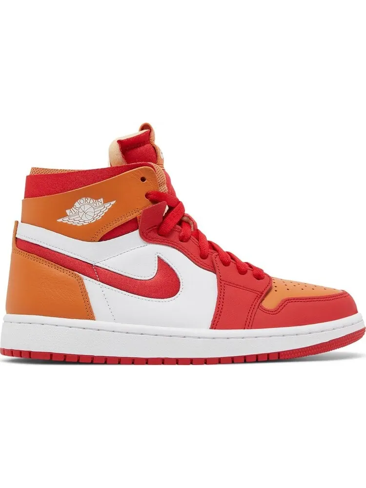 Кроссовки Wmns Air Jordan 1 Zoom Air Comfort Fire Red Hot Curry — изображение 1 из 8, красный