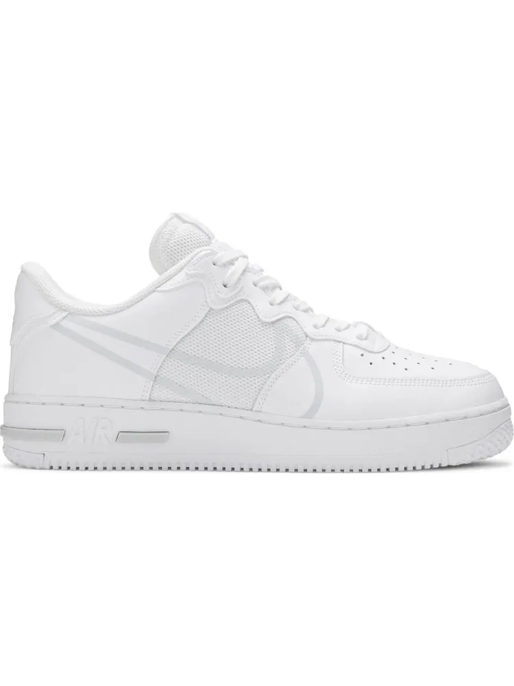Кроссовки Nike Air Force 1 React 'White' — изображение 1 из 8, белый