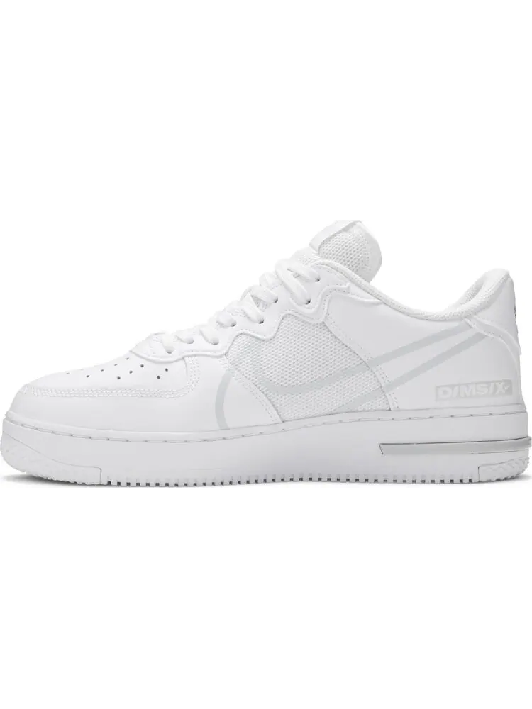 Кроссовки Nike Air Force 1 React 'White' — изображение 3 из 8, белый