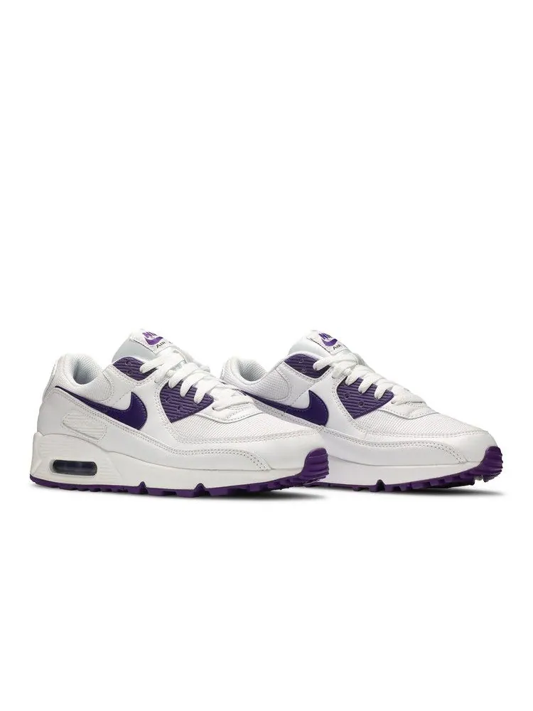 Кроссовки Nike Air Max 90 'Color Pack - Court Purple' — изображение 9 из 9, белый/фиолетовый