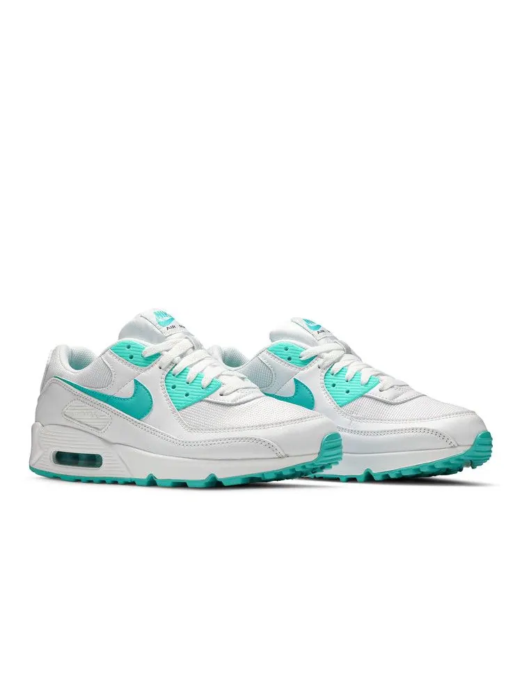 Кроссовки Nike Air Max 90 'Color Pack - Persian Green' — изображение 9 из 9, белый/зеленый