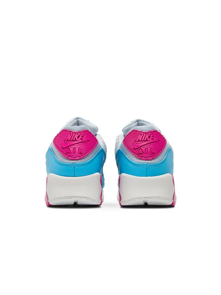 Кроссовки Nike Wmns Air Max 90 'Vivid Pink' — изображение 7 из 9, белый