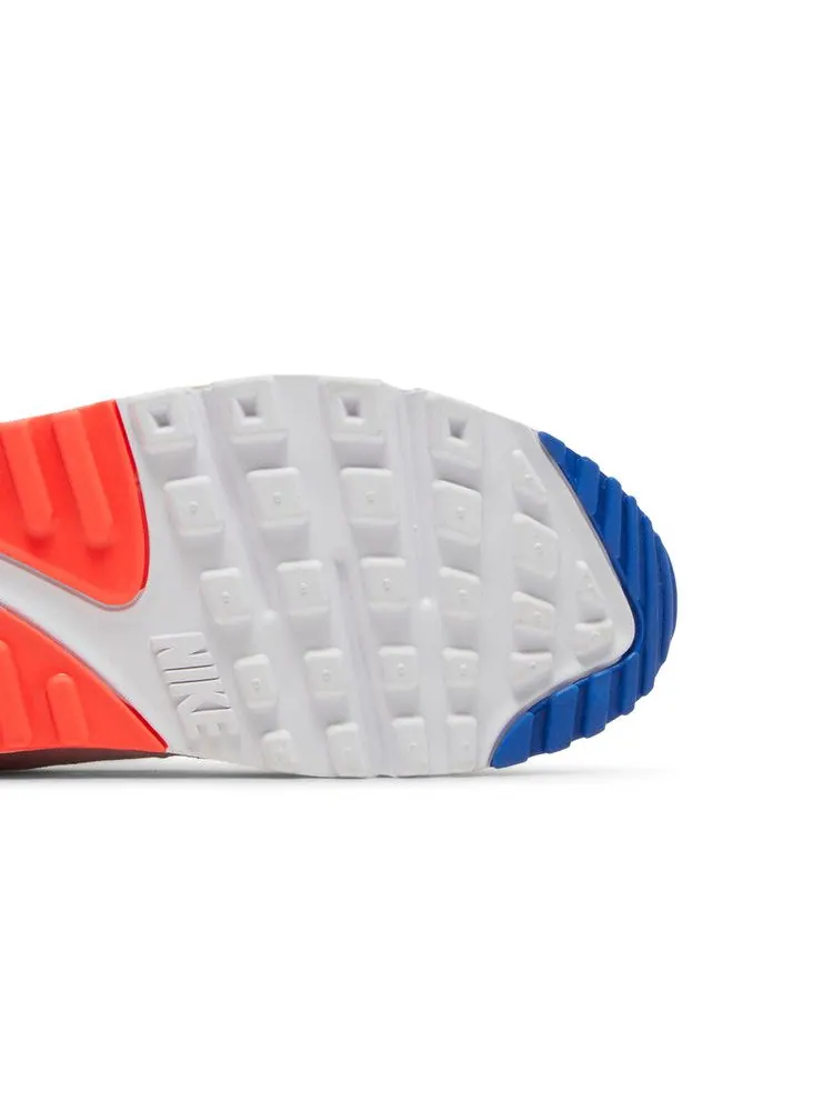 Кроссовки Nike Wmns Air Max 90 'Ultramarine' — изображение 6 из 9, белый//синий