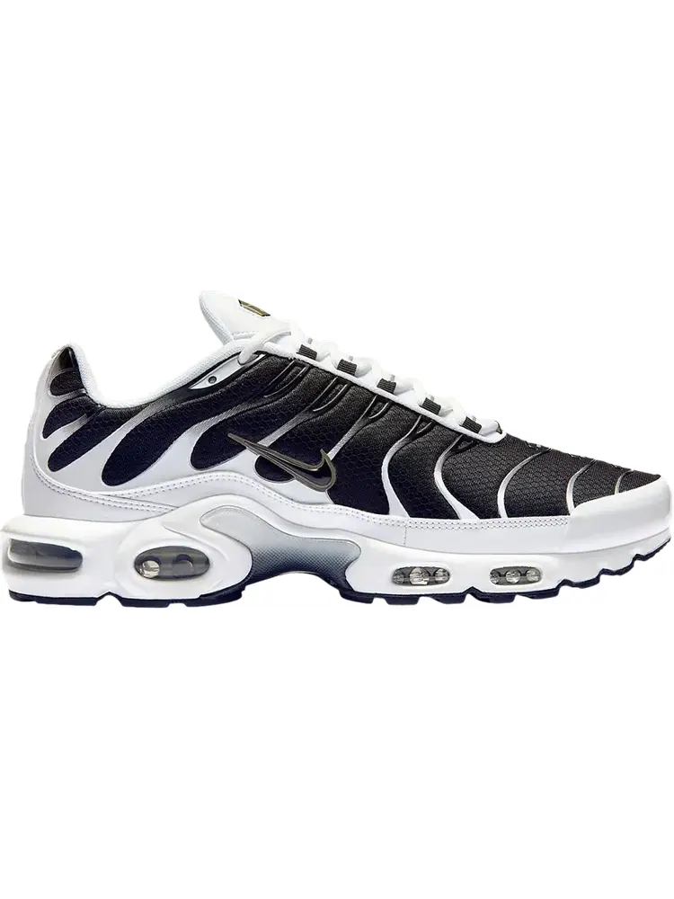 Кроссовки Nike Air Max Plus 'Black White' — изображение 1 из 1, черный