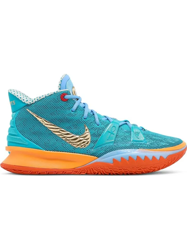 Кроссовки Nike Concepts x Asia Irving x Kyrie 7 'Horus' Special Box — изображение 1 из 8, бирюзовый