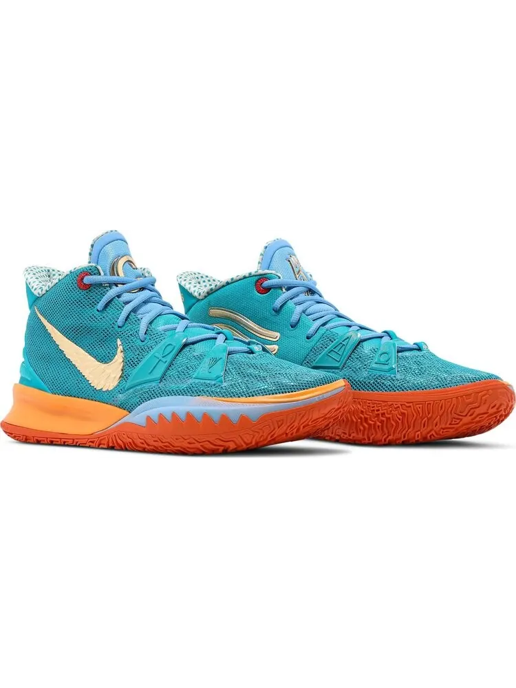 Кроссовки Nike Concepts x Asia Irving x Kyrie 7 'Horus' Special Box — изображение 8 из 8, бирюзовый