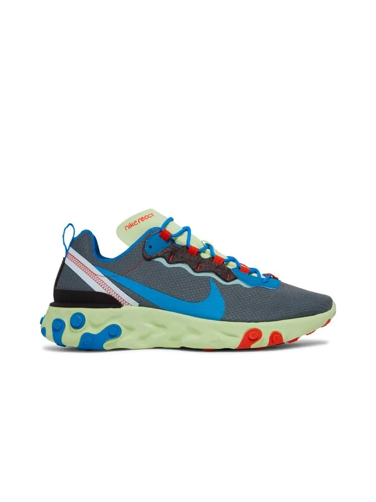 Кроссовки Nike React Element 55 SE — изображение 1 из 4, зеленый