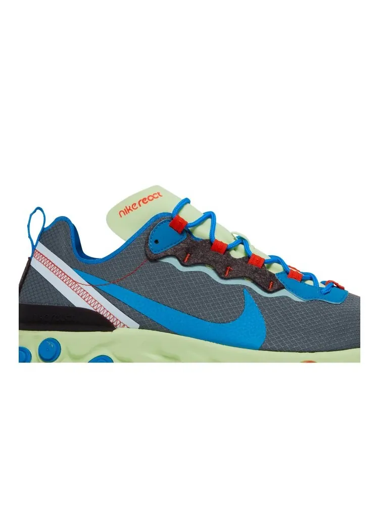 Кроссовки Nike React Element 55 SE — изображение 2 из 4, зеленый