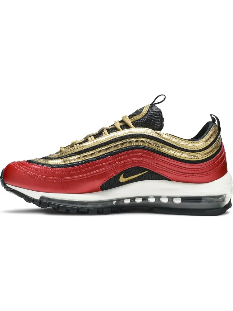 Кроссовки Nike Wmns Air Max 97 'Gold Sequin' — изображение 3 из 8, красный