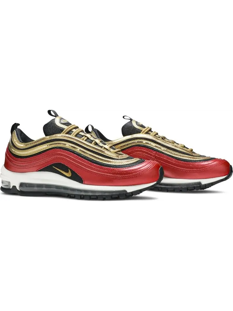 Кроссовки Nike Wmns Air Max 97 'Gold Sequin' — изображение 8 из 8, красный