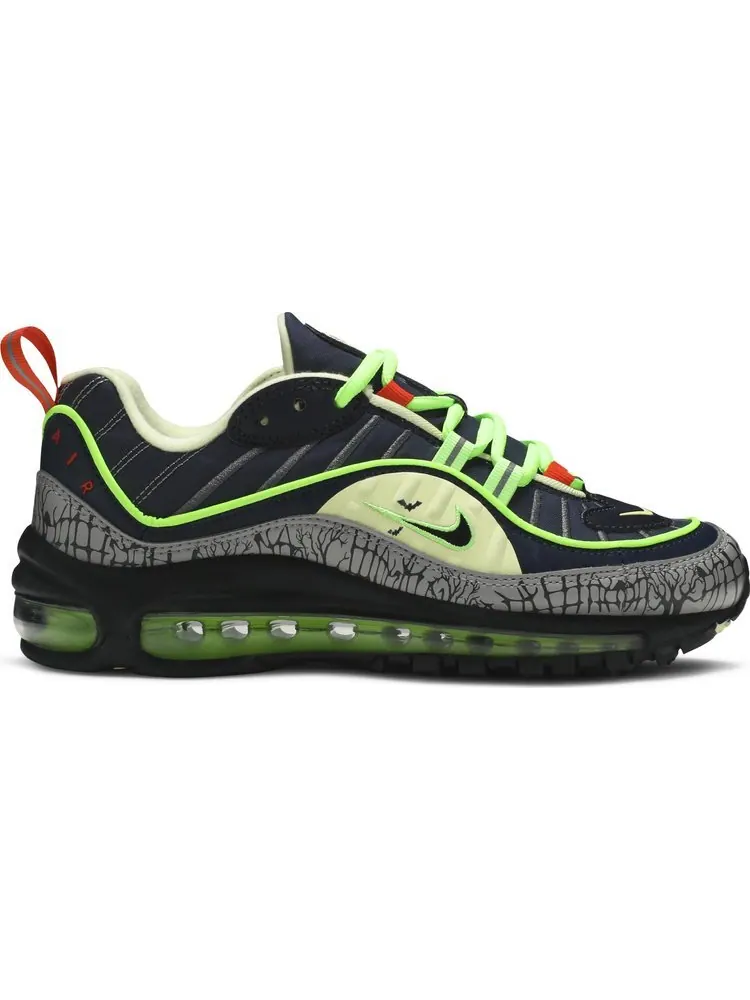 Кроссовки Nike Air Max 98 GS 'Halloween' — изображение 1 из 8, черный