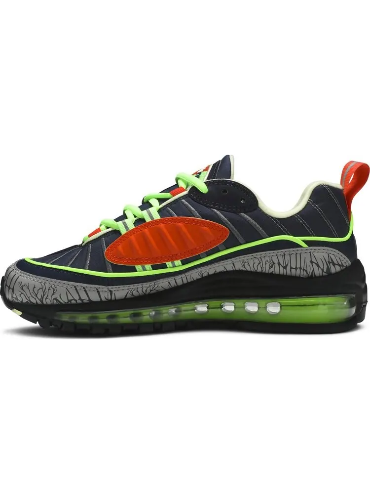 Кроссовки Nike Air Max 98 GS 'Halloween' — изображение 3 из 8, черный