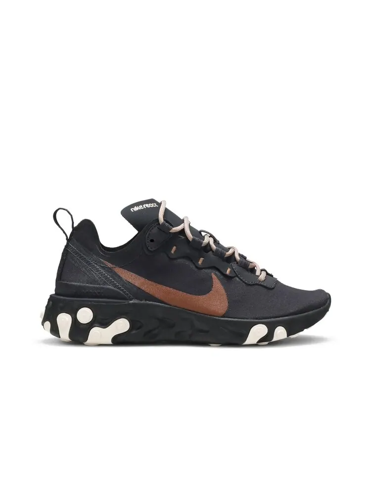 Кроссовки Nike Wmns React Element 55 — изображение 1 из 4, черный