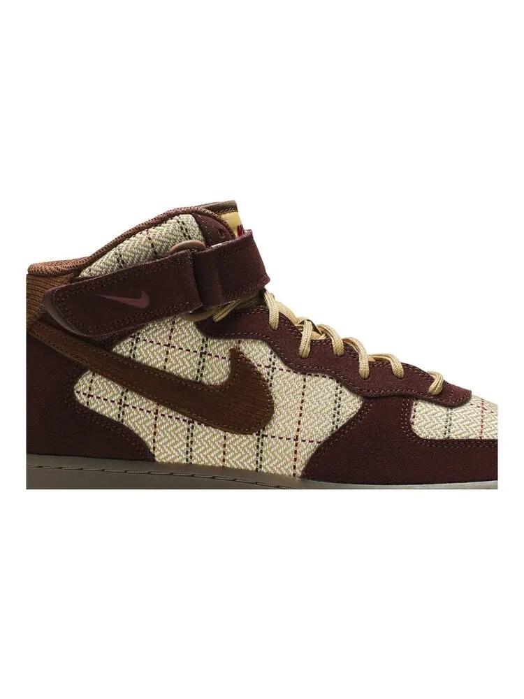 Кроссовки Nike Air Force 1 Mid — изображение 2 из 4, коричневый