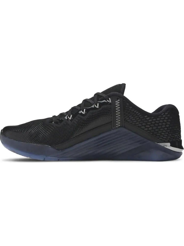 Кроссовки Nike Metcon 6 AMP 'Black Metallic Pewter' — изображение 3 из 8, черный