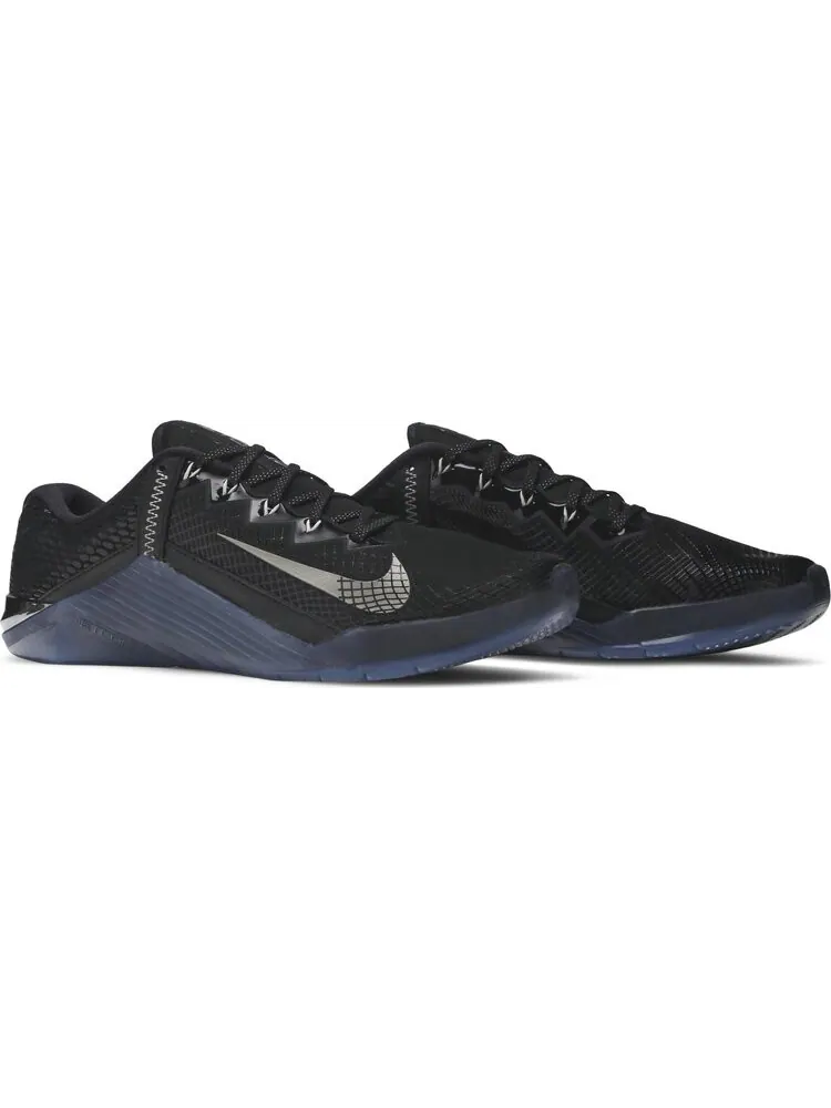 Кроссовки Nike Metcon 6 AMP 'Black Metallic Pewter' — изображение 8 из 8, черный