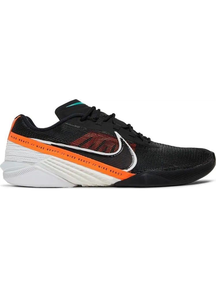 Кроссовки Nike React Metcon Turbo 'Black Total Orange' — изображение 1 из 8, черный