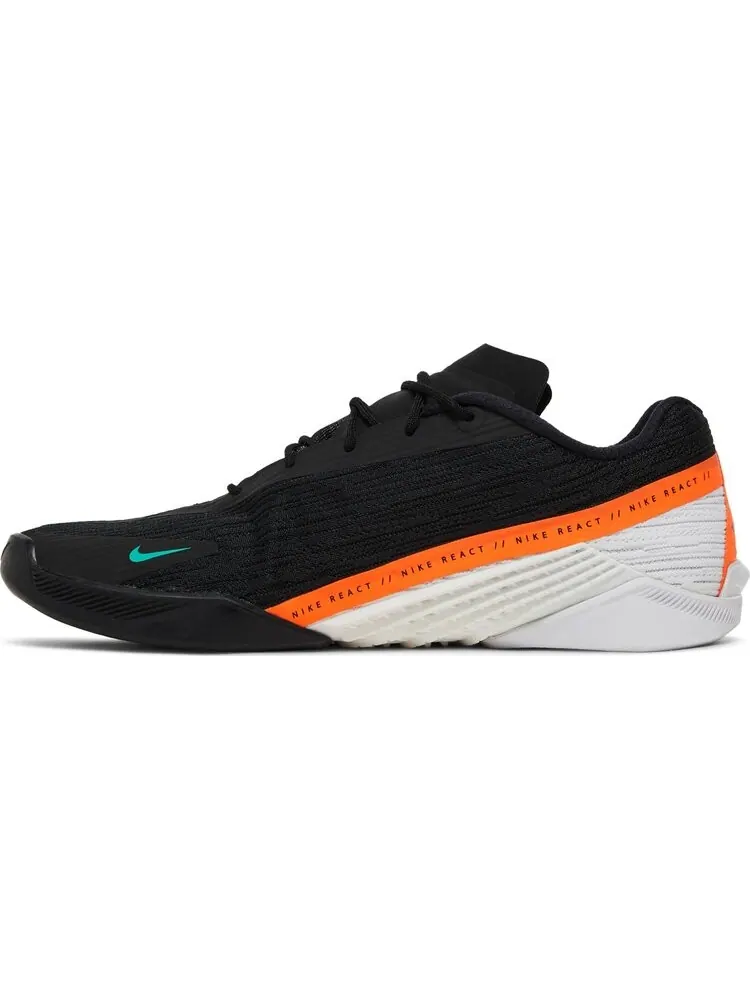 Кроссовки Nike React Metcon Turbo 'Black Total Orange' — изображение 3 из 8, черный