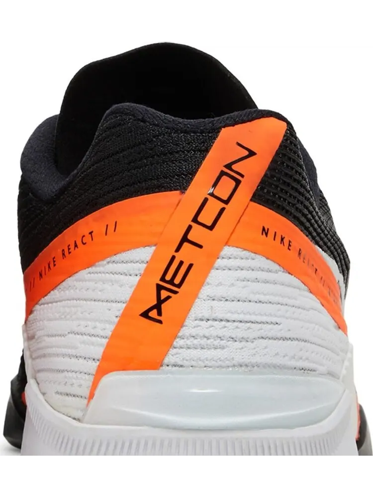 Кроссовки Nike React Metcon Turbo 'Black Total Orange' — изображение 7 из 8, черный