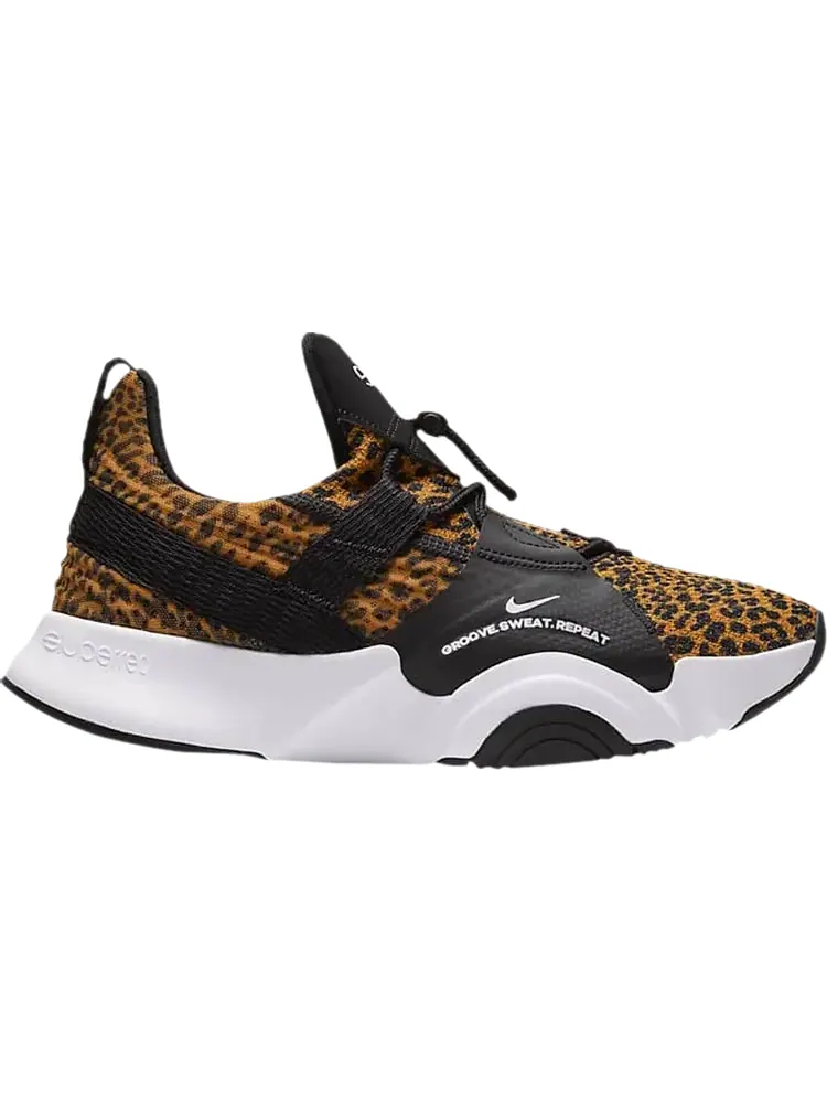 Кроссовки Nike Wmns SuperRep Groove 'Leopard' — изображение 1 из 1, коричневый