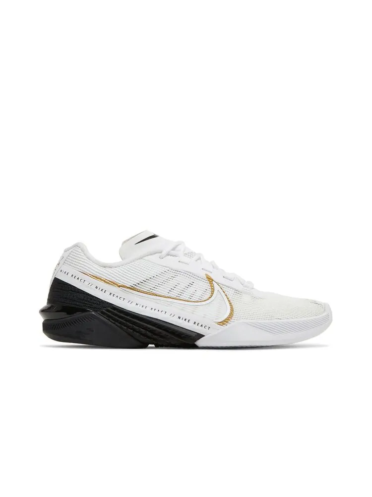 Кроссовки Wmns React Metcon Turbo 'Black Metallic Gold' — изображение 1 из 8