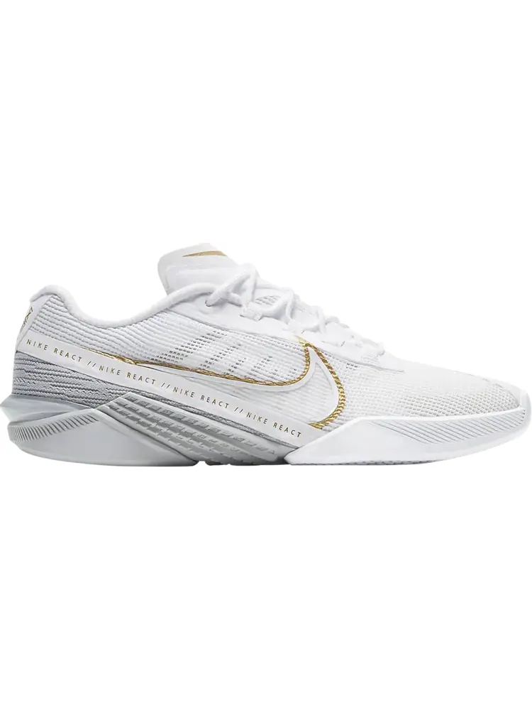 Кроссовки Nike Wmns React Metcon Turbo 'White Metallic Gold' — изображение 1 из 1, белый